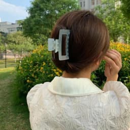 Korean Jelly Matte Gripping Clip Hairpin Trendy Simple Hair Claw Crab Barrettes Fashion For Girl Women Hair Accessories Headwear