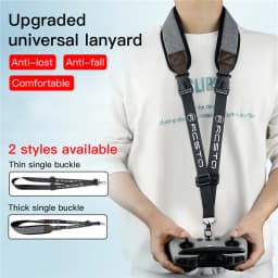For DJI Avata 2 Drone Lanyard Neck Strap Buckle Rope For FPV Remote Control Adjustable Neck Strap Drone Accessories