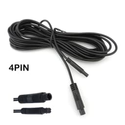 1/2/3/5/6m Male to Female Cable Car DVR Rear View Camera Extension Connector 4pin 4 Core HD Monitor Vehicle Copper Wire R1