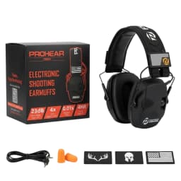 ZOHAN Ear Protection Electronic Hearing Protection Sparta Active Protector for Shooting Earmuffs NRR 23dB Noise Reduction