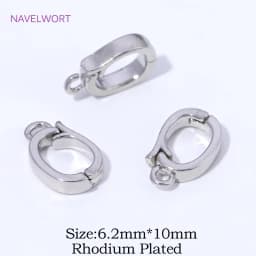 Trendy 18K Gold Plated Hinged Necklace Enhancer For DIY Necklace Making Supplies Brass Pendant Bail Jewelry Materials Wholesale