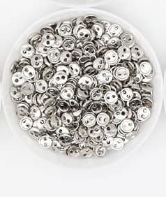 30pcs Mini Metal Buttons 3-8mm for 1Handmade Doll Clothes Round Buckles 2 Holes Scrapbooking Buttons Sewing Accessories
