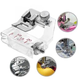 Adjustable Snap-on Bias Binder Sewing Machine Presser Foot #6290 Compatible with Domestic Machines Sewing Accessory