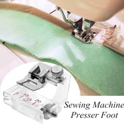 Adjustable Snap-on Bias Binder Sewing Machine Presser Foot #6290 Compatible with Domestic Machines Sewing Accessory