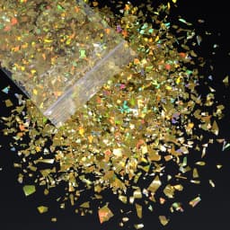 10g Holographic Glitter Irregular Flakes For Epoxy Resin Filler Sparkly Gold Silver Resin Sequins Tumbler Art Moule Resine Epoxy