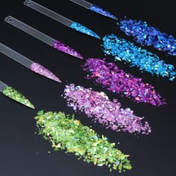 10g Holographic Glitter Irregular Flakes For Epoxy Resin Filler Sparkly Gold Silver Resin Sequins Tumbler Art Moule Resine Epoxy
