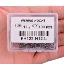 100PCS/Box Fishing Hook Jig Head Fishing Hooks Freshwater Fishhook  Carpfishing Pond Carpe Fish Tackle Accessories
