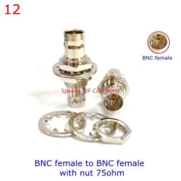 1Pcs Q9 BNC BANANA Tee Type 3way 4way Splitter Connector BNC To BNC Male Female RF Coaxial Adapter Copper Brass Fast Delivery