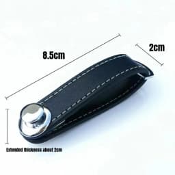Car Key Pouch Bag Case Wallet Holder Chain Key Wallet Ring Collector Housekeeper Pocket Key Organizer Smart Leather Keychain