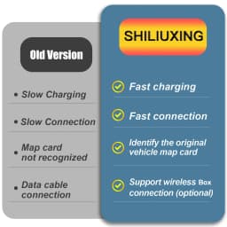 New Upgrade Wireless Apple CarPlay Android Auto Youtube USB adapter hub OEM for Mazda 3 6 2 CX3 CX5 CX8 CX9 MX5 miata TK78669U0C