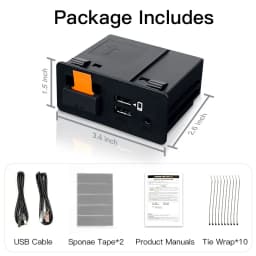 New Upgrade Wireless Apple CarPlay Android Auto Youtube USB adapter hub OEM for Mazda 3 6 2 CX3 CX5 CX8 CX9 MX5 miata TK78669U0C