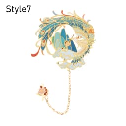 Chinese Style Brass Bookmark Tassel Pendant Retro Book Clip Metal Pagination Mark Student Gift Stationery School Office Supplies