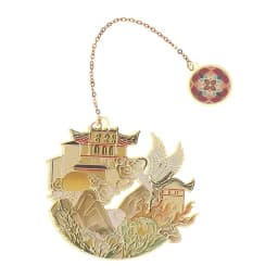 Chinese Style Brass Bookmark Tassel Pendant Retro Book Clip Metal Pagination Mark Student Gift Stationery School Office Supplies
