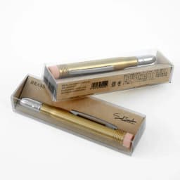 Fromthenon Traveler's Brass Pencil Metal Stationery Retro Travel Stationery Series Pictures Props Pencils for School