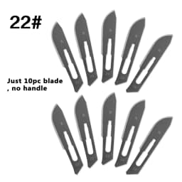 Metal Scalpel 11 Antiskid Knife Craft Carving Knife Mobile Phone Notebook Computer PCB Maintenance Manual Tool Blade