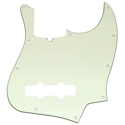 Musiclily Pro 10-Hole Modern Style J Bass Pickguard for 4 String American Jazz Bass