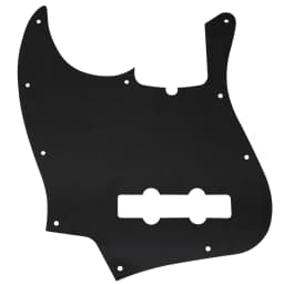 Musiclily Pro 10-Hole Modern Style J Bass Pickguard for 4 String American Jazz Bass