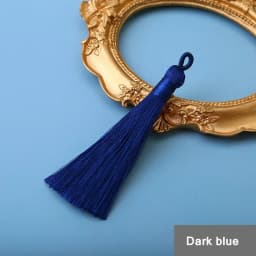 2/5/10PCS 8cm Polyester Silk Tassel Vertical Tassel Decoration Crafts DIY Jewelry Home Decoration Sewing Curtain Accessories