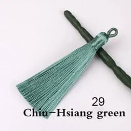 2/5/10PCS 8cm Polyester Silk Tassel Vertical Tassel Decoration Crafts DIY Jewelry Home Decoration Sewing Curtain Accessories