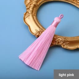2/5/10PCS 8cm Polyester Silk Tassel Vertical Tassel Decoration Crafts DIY Jewelry Home Decoration Sewing Curtain Accessories