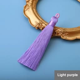 2/5/10PCS 8cm Polyester Silk Tassel Vertical Tassel Decoration Crafts DIY Jewelry Home Decoration Sewing Curtain Accessories