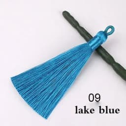 2/5/10PCS 8cm Polyester Silk Tassel Vertical Tassel Decoration Crafts DIY Jewelry Home Decoration Sewing Curtain Accessories