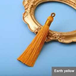 2/5/10PCS 8cm Polyester Silk Tassel Vertical Tassel Decoration Crafts DIY Jewelry Home Decoration Sewing Curtain Accessories