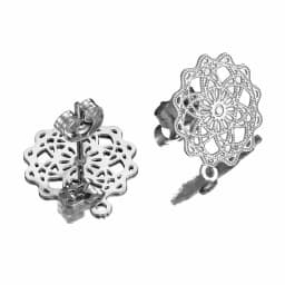 10pcs Stainless Steel Earrings Making Materials Findings Ear Studs Dangle Earrings Earplugs for DIY Jewelry Making Accessories