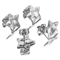10pcs Stainless Steel Earrings Making Materials Findings Ear Studs Dangle Earrings Earplugs for DIY Jewelry Making Accessories