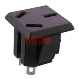 Black Copper 10/16A 250V American Japan Australian British EU Germany French Brazil Universal Electrical AC Power Socket