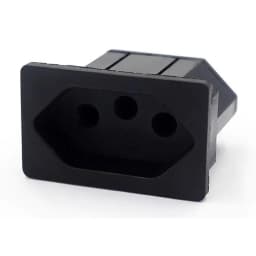Black Copper 10/16A 250V American Japan Australian British EU Germany French Brazil Universal Electrical AC Power Socket