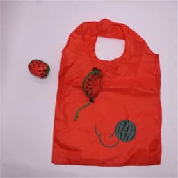 Fruit Shape Folding Shopping Bag Portable Large Capacity Women's Handbags Eco Reusable Tote Pouch Gift Bag Polyester Storage Bag