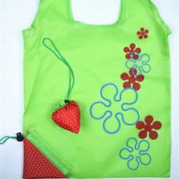Fruit Shape Folding Shopping Bag Portable Large Capacity Women's Handbags Eco Reusable Tote Pouch Gift Bag Polyester Storage Bag