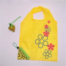 Fruit Shape Folding Shopping Bag Portable Large Capacity Women's Handbags Eco Reusable Tote Pouch Gift Bag Polyester Storage Bag