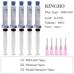 original KINGBO RMA-218 10cc soldering paste with needle No-clean soldering flux