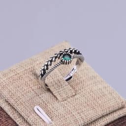 VENTFILLE 925 Sterling Silver Rings INS Fashion Hip Hop Vintage Couples Hollow Lines Punk Thai Silver Party Adjustable Jewelry
