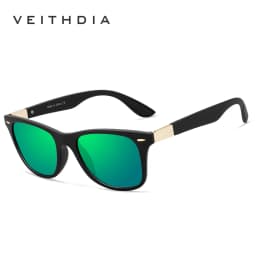 VEITHDIA Sunglasses Gradient Photochromic Unisex Polarized Mirror Lens Vintage Day Night Dual Sun Glasses For Men Women 7029