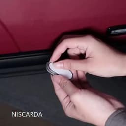 Car Led Welcome Light Magnetic Control USB Charging Auto Open Door Safe Anti-collision Signal Lamp
