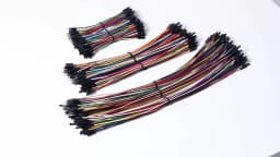 Copper Jumper Wire Dupont Cable 10cm 20cm 30cm Male Female 24AWG Solderless Flexible Line Connector for DIY Arduino Breadboard