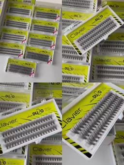Clavier DU2O-ITS 20D Eyelash Makeup Individual Lashes Cluster Natural Extensions False Eyelashes Double The Volume