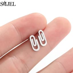 Fashion Stainless Steel Piercing Stud Earrings for Women Leaves Boots Star Cactus Music Small Earings Girls Cartilage Ear Studs