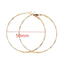 40-80mm Exaggerated Big Smooth Circle Hoop Earrings for Women Aros Simple Round Loop Ear Wedding Jewelry Brincos Cool Gift
