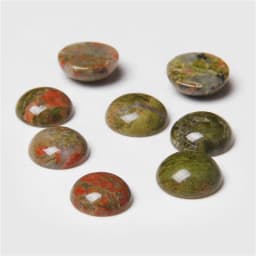 4/6/8/10/12mm Natural Stone Cabochon Round Semi-precious Cameo Fit DIY Ring Earring Bracelet Jewelry Making Finding 10pcs/lot