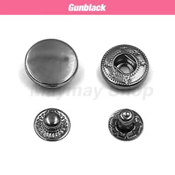 50set Snaps Button Metal Snap Fasteners Press Studs Kit Optional 4 Installation Tools For Clothes Garment Bag Shoes Leathercraft