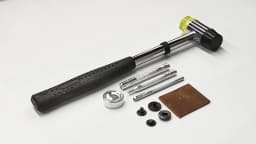 50set Snaps Button Metal Snap Fasteners Press Studs Kit Optional 4 Installation Tools For Clothes Garment Bag Shoes Leathercraft