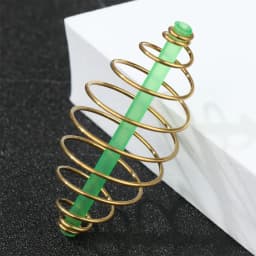10Pcs 33/45/55mm Fishing Bait Cage Spring Lure Inline Hanging Tackle Stainless Steel Fishing Feeder Trap Basket Feeder Holder