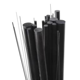5pcs/10pcs Carbon Fiber Rod Dia 1mm 2mm 3mm 4mm 5mm 6mm Length 500mm 3 Fibra de carbono