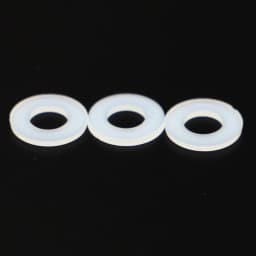 50/100 X M2 M2.5 M3 M4 M5 M6 M8 M10 M12 White Black Plastic Nylon Flat Washer Plane Spacer Insulation Gasket Ring For Screw Bolt