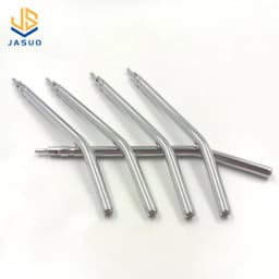 10pcs Dental 3 Way Syringe Tips Stainless Steel Syringe Spray Nozzles Tips Air Water Spray Triple Syringe For 3 Way Tube