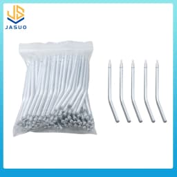 10pcs Dental 3 Way Syringe Tips Stainless Steel Syringe Spray Nozzles Tips Air Water Spray Triple Syringe For 3 Way Tube